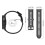 Silicone Watch Band Sweat-Resistant Solid Color Adjustable 2