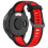 Silicone Watch Band Solid Color Sweatproof for Smartwatches 3
