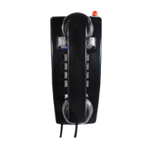 Corded wall telephone with indicator for home office