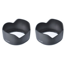 2pcs 62Mm Lens Hood for Nikkor Z DX 50-250mm F/4.5-6.3 VR Lens Replace HB-90A Camera Reversible Lens Hood