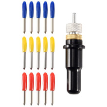 Cutting Blade Holder with 15pcs 30 45 60 Blades