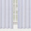 Kitchen Cafe Curtains Waffle Texture Light Filtering White 6