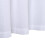 Kitchen Cafe Curtains Waffle Texture Light Filtering White 7