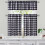 Black and White Buffalo Check Kitchen Curtains 28"W x 30"L 7