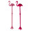 Haust flamingo stirring rods plastic 12 pcs 5