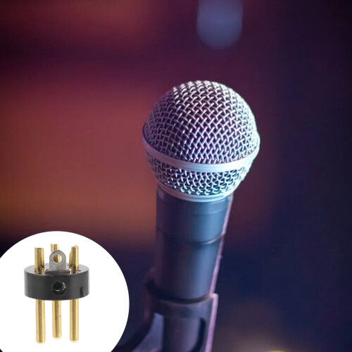 Jibi XLR connector audio conversion head 3-pin plug 10 pcs 1