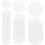 Cross Stitch Mesh Coasters Kit Plastic Canvas 4 Pack 1