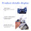 Bird flight suit costume with diaper for parrots 6