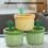 Cactus kitchen sink drain strainer self-cleaning 2 pcs 3