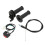 Tebru throttle cable 7/8 inch twist grip with kill switch 7