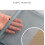 Nylon Mesh Cosmetic Bag Blue Pack of 3 4