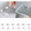 Clear Twist Pins for Upholstery 30-Pack 2