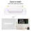 Decibel Meter Wall Mount Sound Level Meter 30-130 dB 5