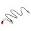 BNC Oscilloscope Test Probe Cable Male Double Dot 1m 2