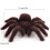 Artificial Scary Hairy Spider Ornament 3.74x4.52 in 2