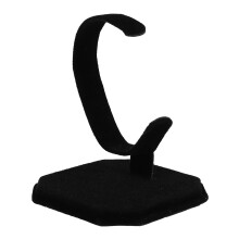 C-type jewelry bracelet display stand black