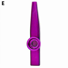 Purple metal kazoo wind instrument 1 piece