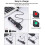 Rechargeable Pocket Flashlight T6 LED 1200 Lumens 4 Modes 4
