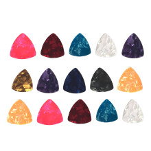 Guitar Picks Colorful Celluloid 15 pcs 0.5/0.75/1.0 mm