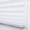 Cordless Pleated Blinds Light Filtering White 60x150cm 8