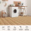 Haperlare woven camel area rug 5' x 7' 7