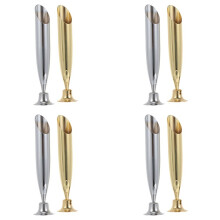 8pcs Quill Pen Holder Metal Insertion Pen Holder Single Pen Display Stand Quill Dip Pen Base Desktop Pencil Stand Holder