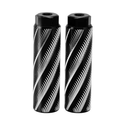Bicycle Rear Pedals High Strength Universal Pair Black