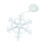 Colorful flashing Christmas light string with suction cups 2