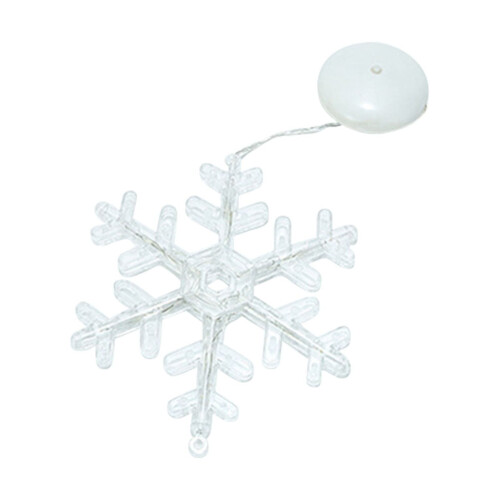 Colorful flashing Christmas light string with suction cups 1