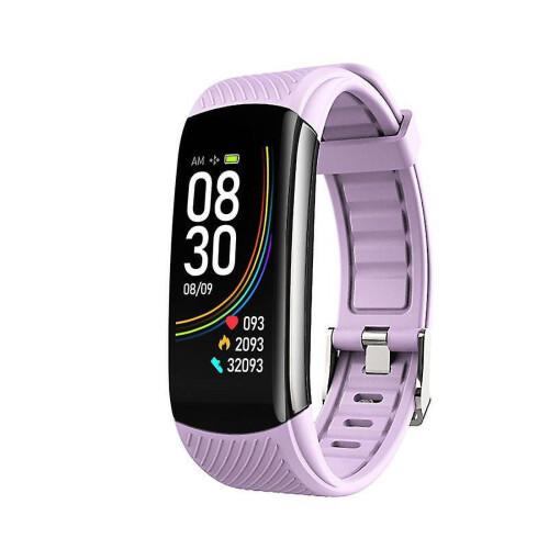 C6T Smart Band heart rate and temperature tracker