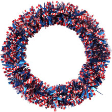 Doingart July 4th wreath floral garland wall decoration 12