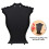 Necklace pendant display stand with earring holder 5 pcs 4