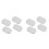 8pcs Rear Leaf Spring Isolator Bushing Insert FL3Z-5586-B for  F-150 Insulator Bushing Inserts FL345586AA LHD 1