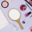 Handheld Round Salon Mirror with Wooden Handle 7