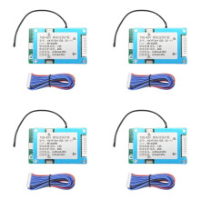 4X 10S 42V 15A per BMS Scheda di Protezione per Batterie al Litio 18650 con Controllo Della Temperatura Integrato e Bilanciamento