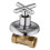 Brass dark shower valve DN15 concealed quick-open 1