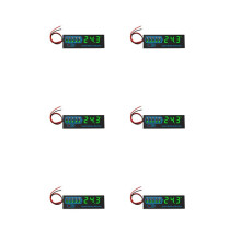 6X 18650 Li-Ion Lipo Lithium Test 7-55V Acide Batterie Indicateur de Niveau Testeur LEDAffichage Compteur Module Capacité Tension Compteur,B