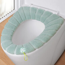 Winter Toilet Seat Cover Set Thickened Washable Elastic Pad