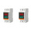 2X Dual Display Combination Rail Type Single Phase Digital Meter Digital Din Rail Power Meter 1