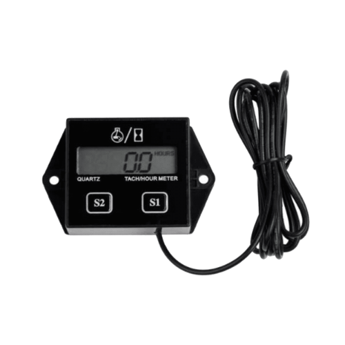 Digital Tachometer Hour Meter for Car Motorcycle Lawn Mower 1