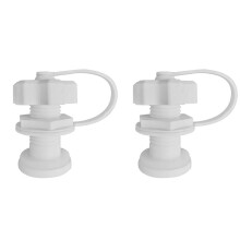 2X Kit de Bouchon de Vidange de Refroidisseur, Remplacement Universel pour la Plupart des Refroidisseurs avec Bouchon de Vidange.