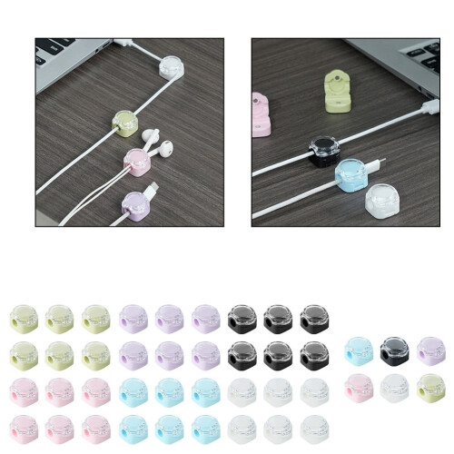 Cord Organizer Clips for Desk 6PCS 2
