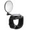 Bicycle Rear Mirror Black 360 Rotatable Lightweight 1