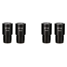 4PCS WF10X Ocular cu câmp larg Microscop biologic Lentilă optică Ocular Cu unghi larg 23,2 mm Dimensiune de montare