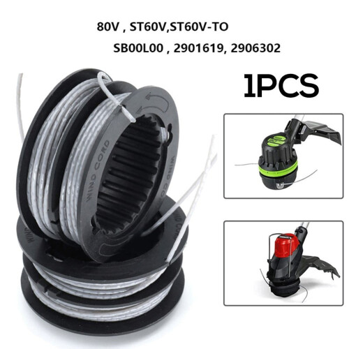 Greenworks 80V string trimmer replacement spool SB00L00 2