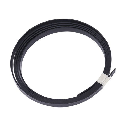 Guitar Neck Binding Strip ABS Plastic Black 1650mm x 6mm