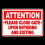 Keep Gate Closed Upon Enter and Exit Metal Sign 16 x 12 Inch 1