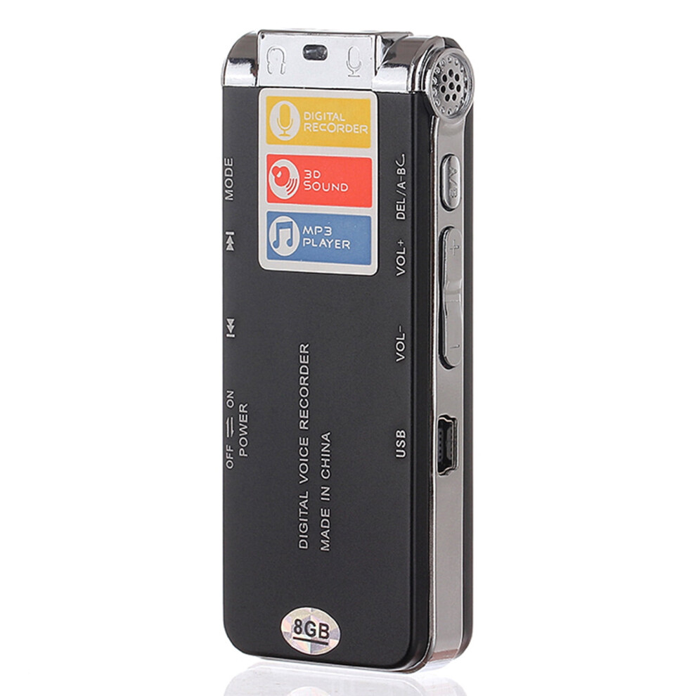 Topliu Digital Voice Recorder 8Gb 901175796234