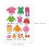 Haust kids wardrobe labels set for clothing classification 4