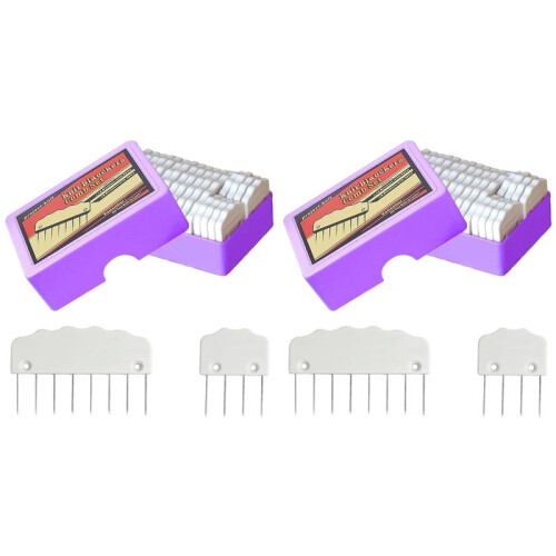 40pcs Knit Blocking Pin Kit, Knit Blockers Combs for Crochet Knitting Blocking Board Mats, Knit Blocking Pins